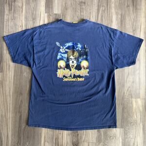 Vintage 2000s Big Dogs Harry Potter Parody Graphic T-Shirt XXL Hairy Pawter Blue